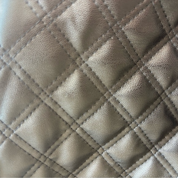 Zara Cropped Faux Leather Quilted Jacket - Size M Brand new no tag - Picture 16 of 16